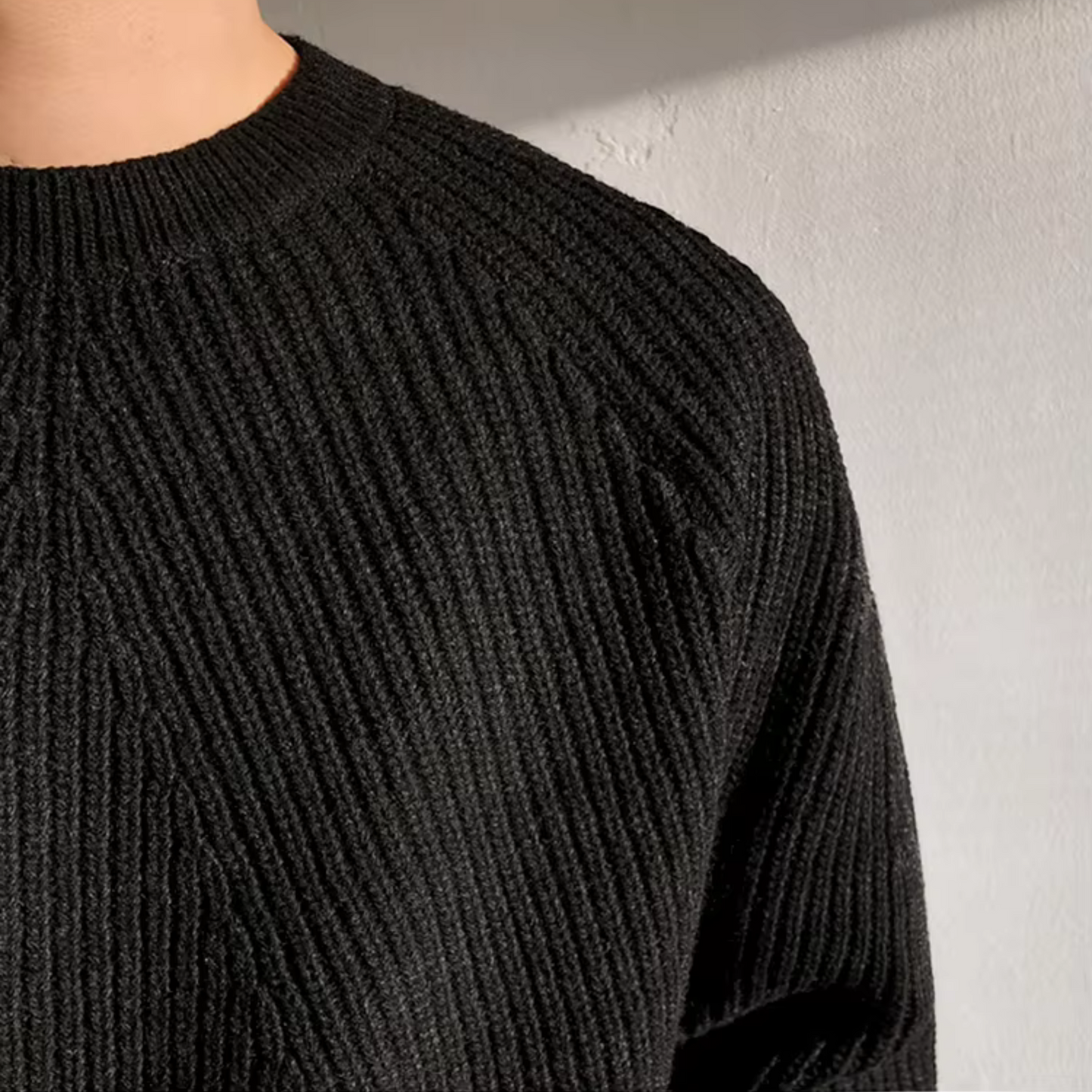Loretto | Gemusterter Baumwollpullover