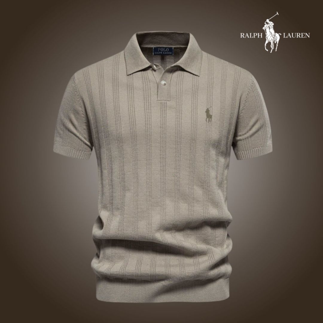 RL Herren Seabreeze Texturiertes Polo – Mühelose Eleganz