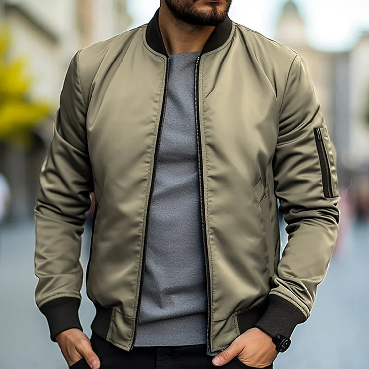 Luca | Bomber Sommerjacke mit leichtem Futter für warme Tage