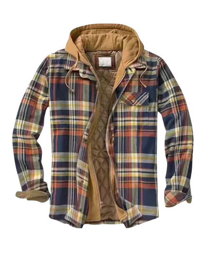 Liora | Patchwork-Karojacke im modernen Trendstil