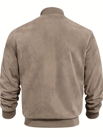 Max | Stylische Wildlederjacke Herren im Vintage-Stil