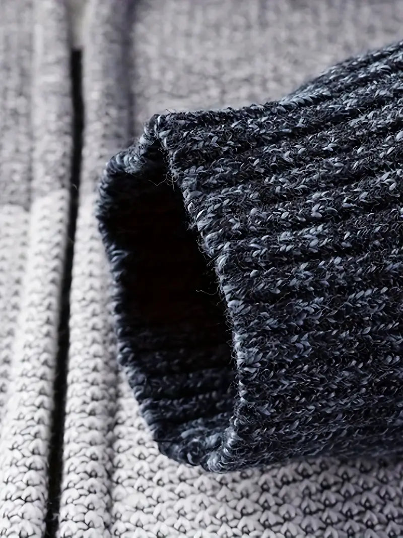 Fraser | Strickjacke mit Kapuze im Freizeitstil