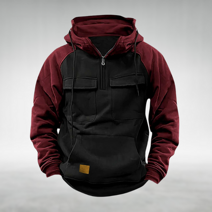 Ben | Lässiger Hoodie mit sportlicher Brusttasche