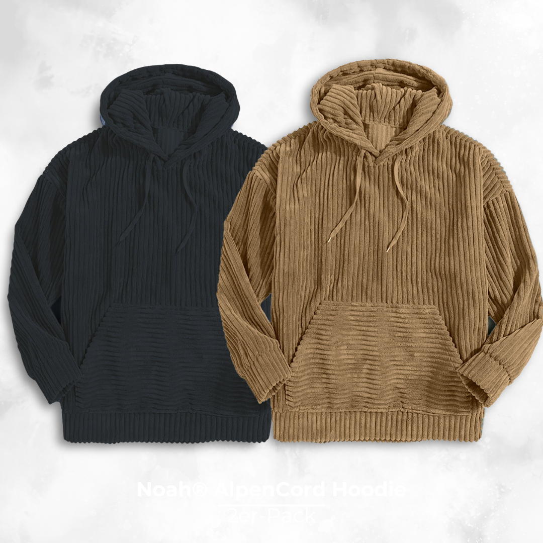 Noah | AlpenCord Hoodie im praktischen 2er-Set