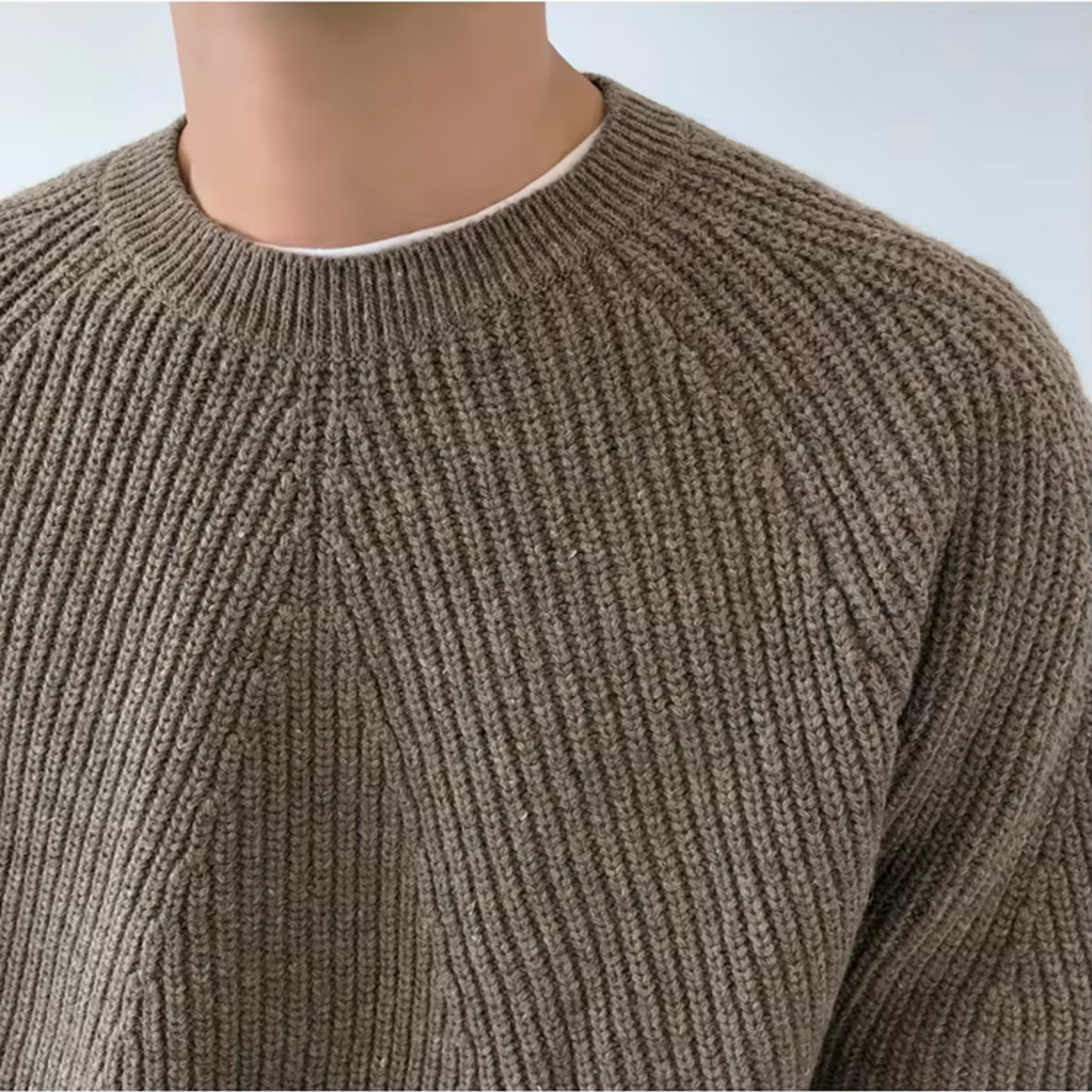 Loretto | Gemusterter Baumwollpullover