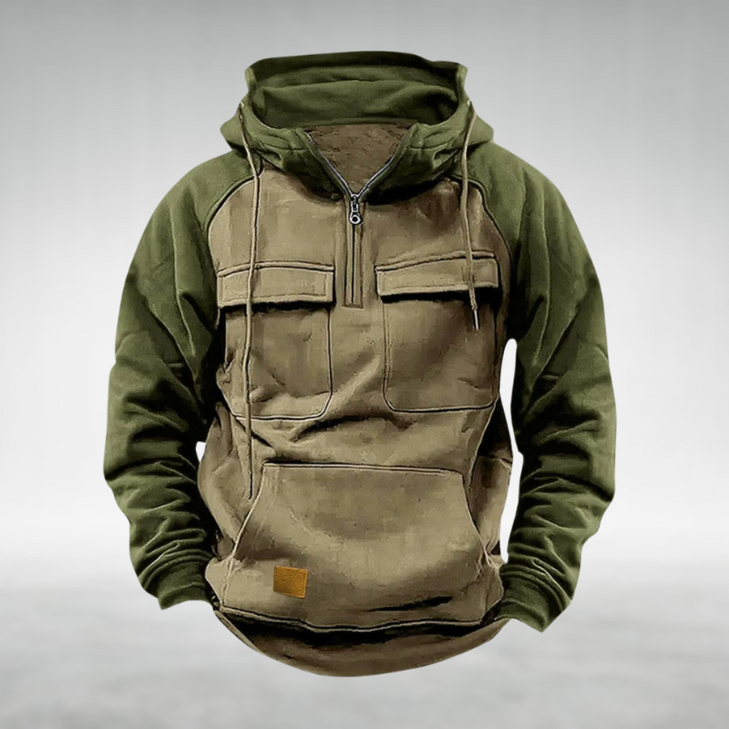 Ben | Lässiger Hoodie mit sportlicher Brusttasche
