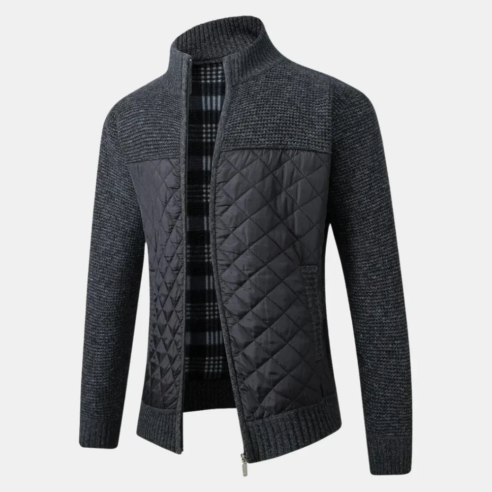 Conan | Strickjacke für Herren mit Stehkragen