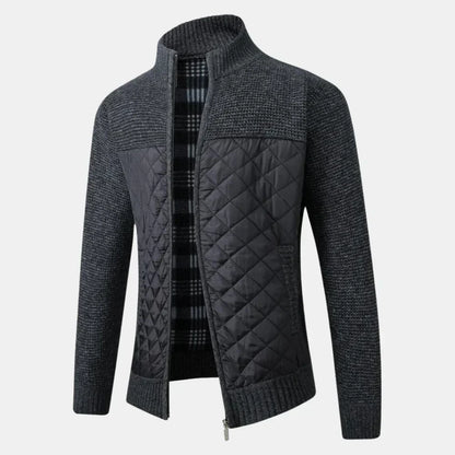 Conan | Strickjacke für Herren mit Stehkragen