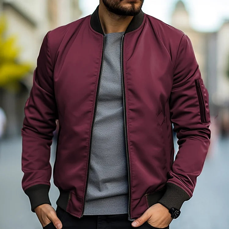 Luca | Bomber Sommerjacke mit leichtem Futter für warme Tage