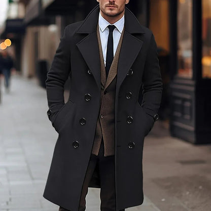 Jaden | Klassischer Herren-Trenchcoat mit Stil