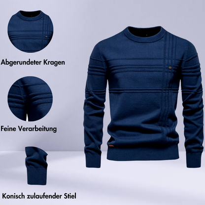 Brody | Zeitloser Herren-Strickpullover für Winter