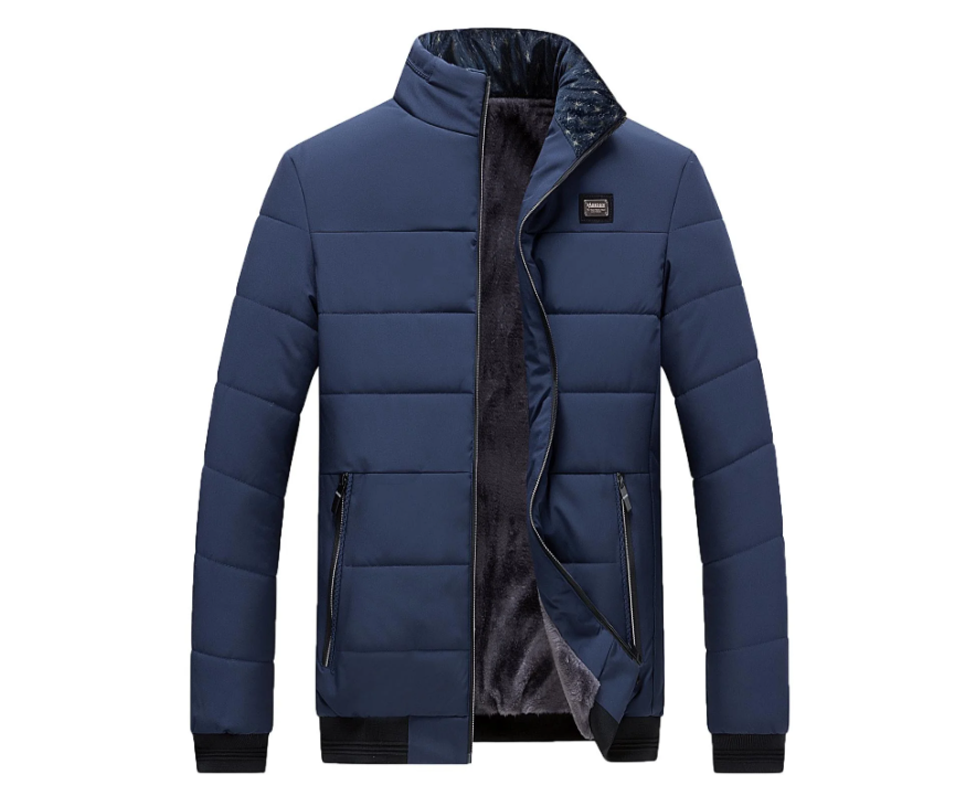 Henrik | Klassische Pufferjacke mit Kapuze