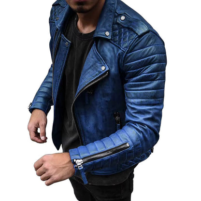 Luca | Stylische und moderne Lederjacke für Herren