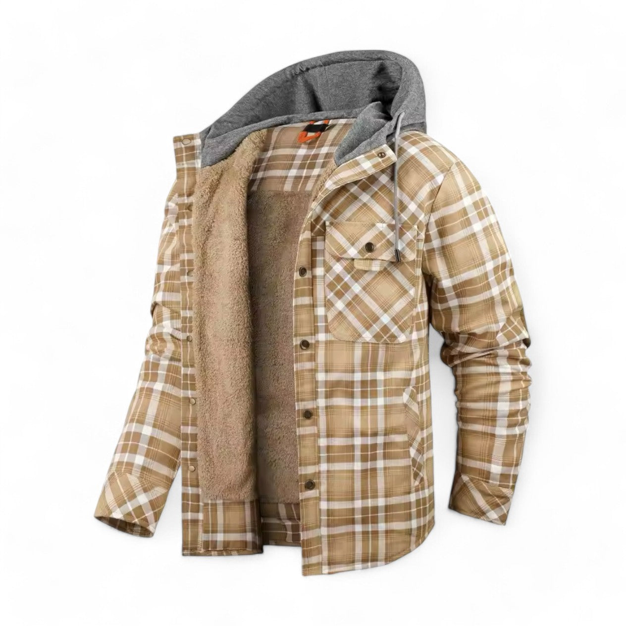 Luca | Gefütterte Herrenjacke für kalte Wintertage