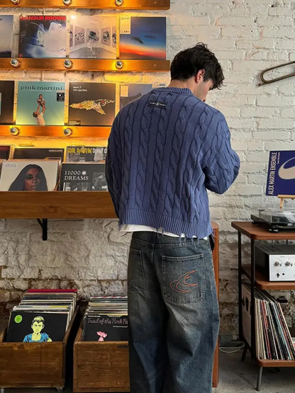 James Scott | Strickpullover im Lazy Fit Design