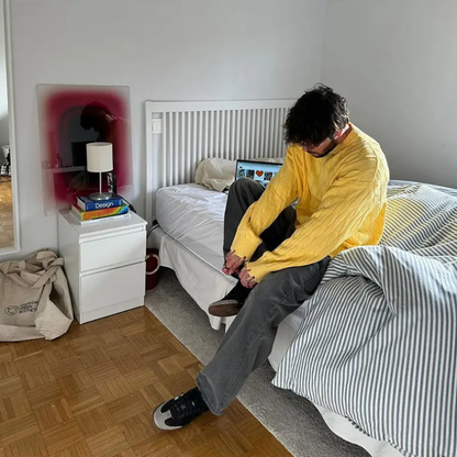 James Scott | Strickpullover im Lazy Fit Design