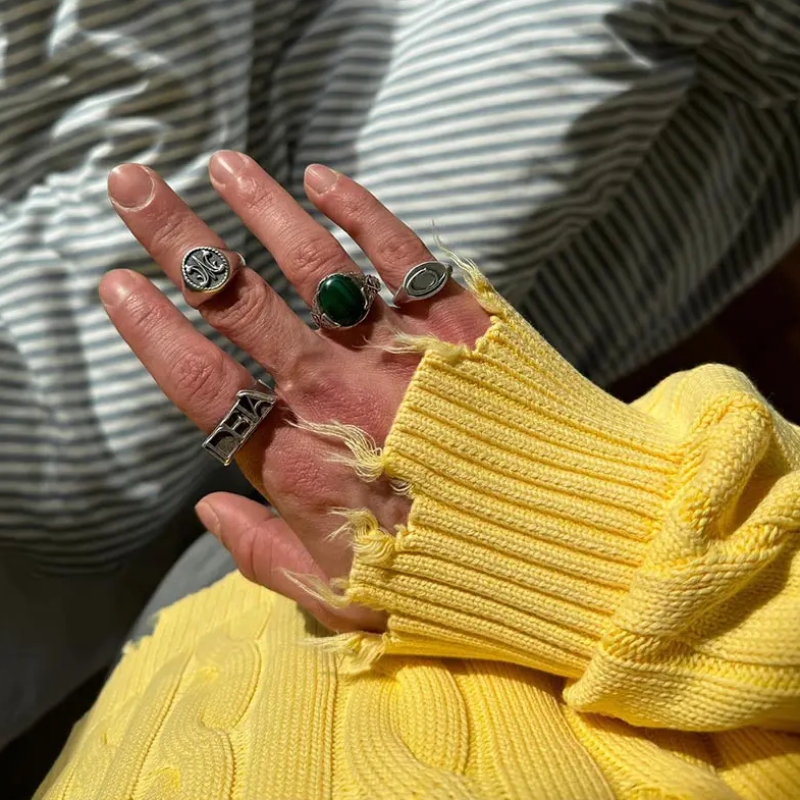 James Scott | Strickpullover im Lazy Fit Design