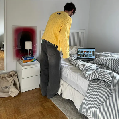 James Scott | Strickpullover im Lazy Fit Design