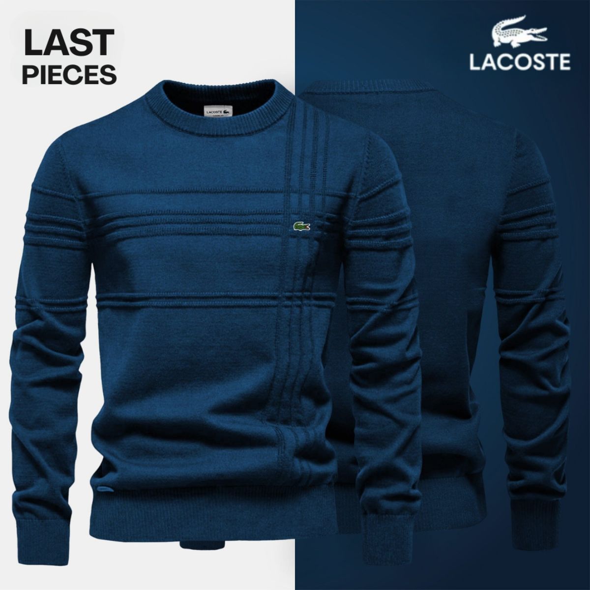 [BUY 1 GET 2] Men’s Boreal Textured Sweater (Clearance) LIVANZI