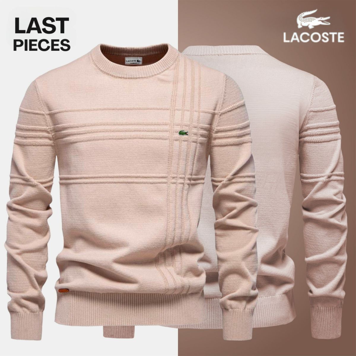 [BUY 1 GET 2] Men’s Boreal Textured Sweater (Clearance) LIVANZI