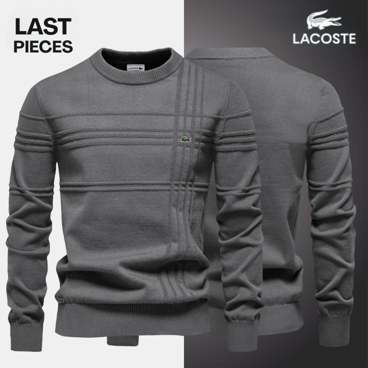 [BUY 1 GET 2] Men’s Boreal Textured Sweater (Clearance) LIVANZI
