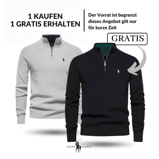 RL Herren Apex Zip-Neck Pullover