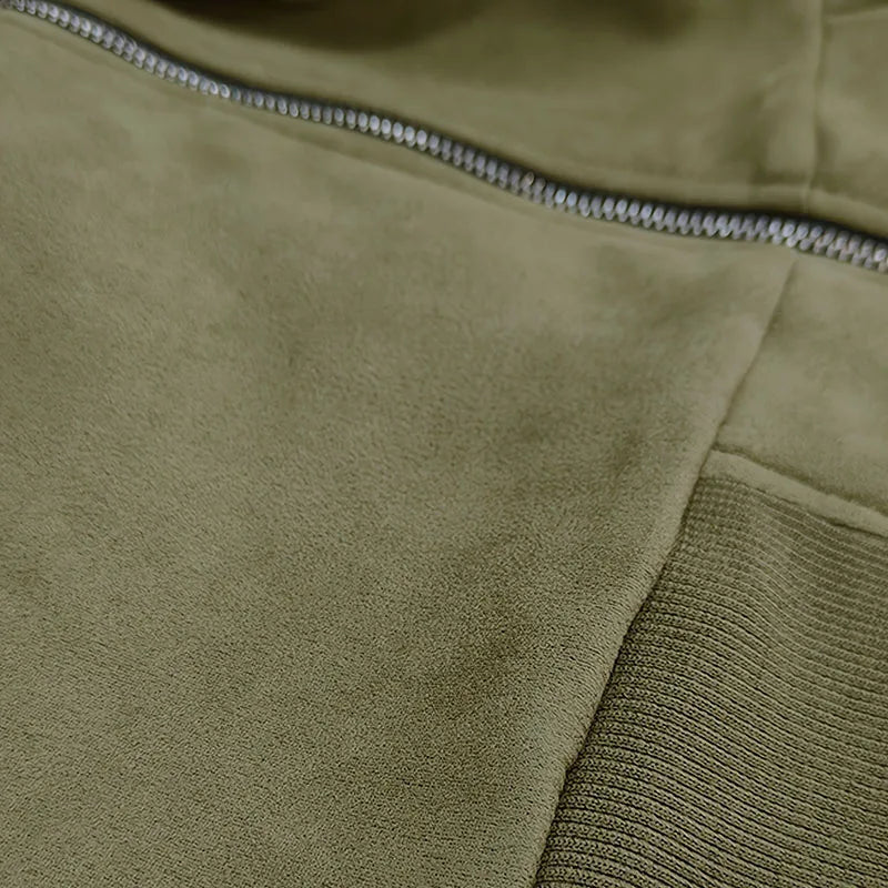 Envoli | Lässige Wildlederjacke im modernen Stil