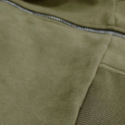 Envoli | Lässige Wildlederjacke im modernen Stil