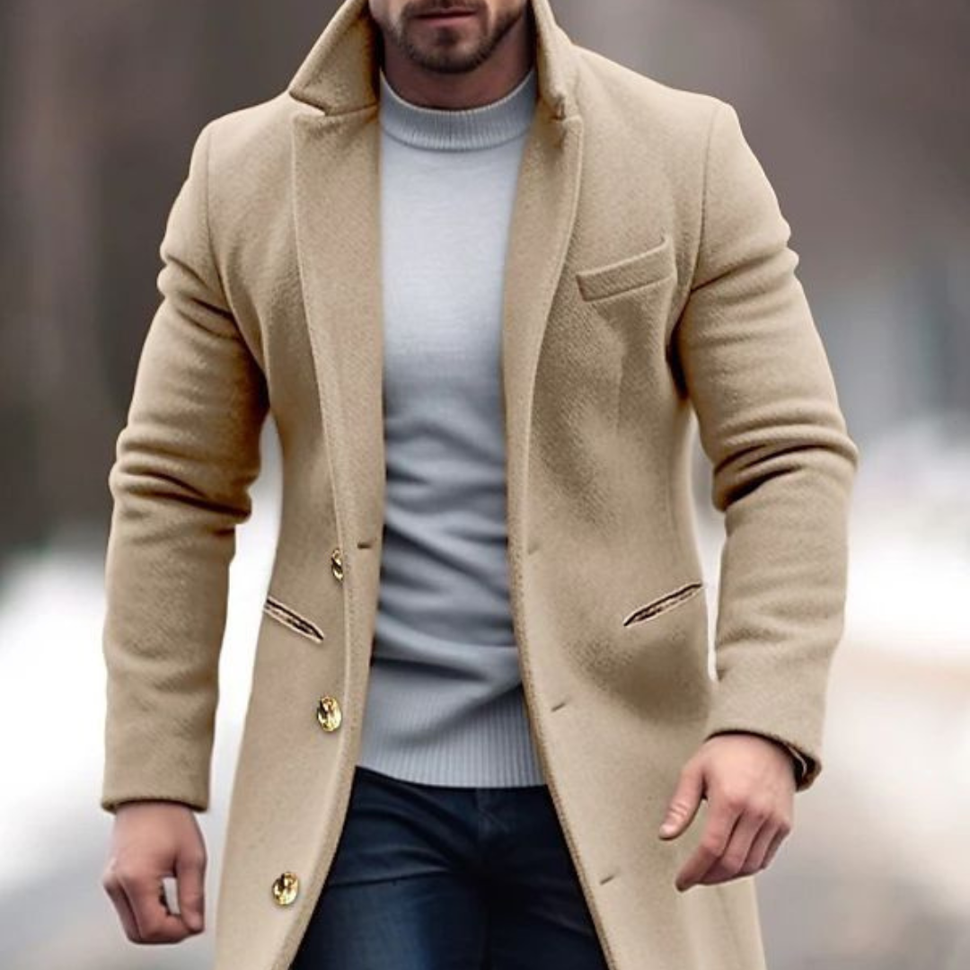 Oliver | Exquisiter Trenchcoat mit Taillengürtel