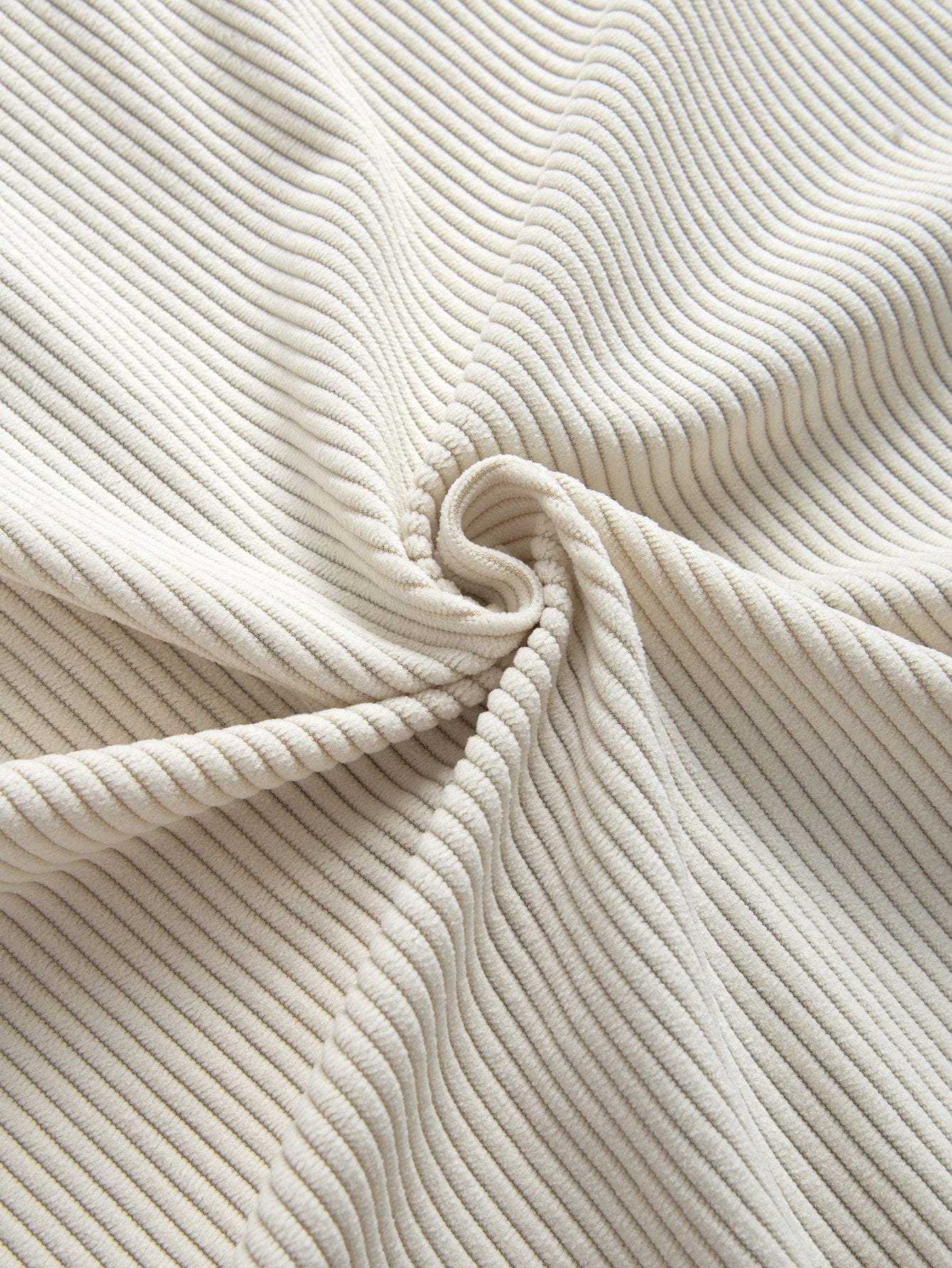 Marvin | Cordhemd mit kubanischem Kragen – Langarm