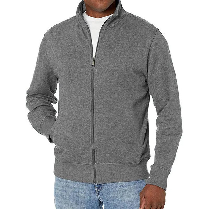 Sweatshirt-Jacke für Herren mit Reißverschluss