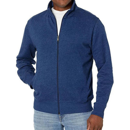 Sweatshirt-Jacke für Herren mit Reißverschluss