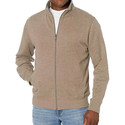 Sweatshirt-Jacke für Herren mit Reißverschluss