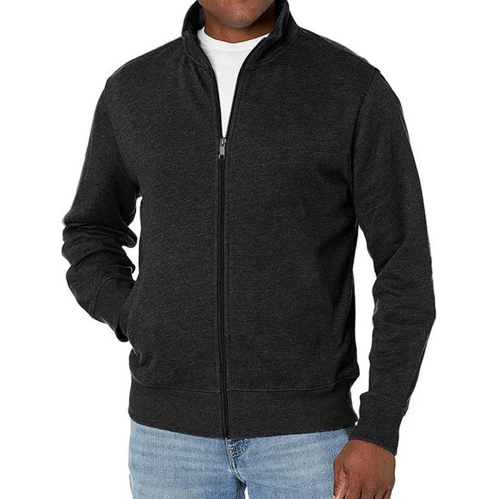 Sweatshirt-Jacke für Herren mit Reißverschluss