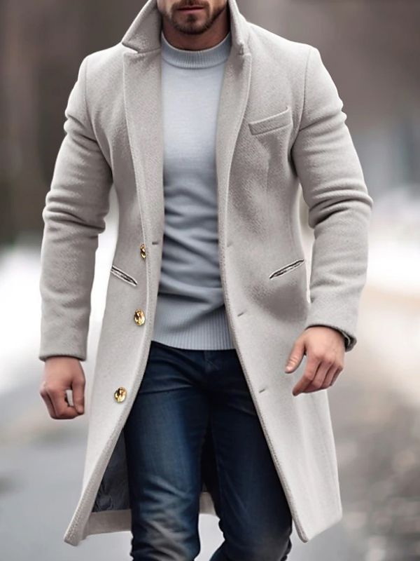 Oliver | Exquisiter Trenchcoat mit Taillengürtel
