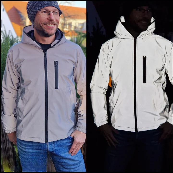 Nova Glow | Reflektierende Jacke für Sport und Outdoor