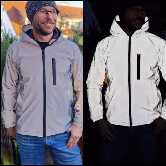 Nova Glow | Reflektierende Jacke für Sport und Outdoor